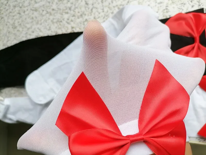 섹시한 여성 양말 핑크 보우 허벅지 높은 실크 스타킹 호스를 유지하십시오. 숙녀 달콤한 보우 스타킹 팬티 스타킹 학생 스타킹