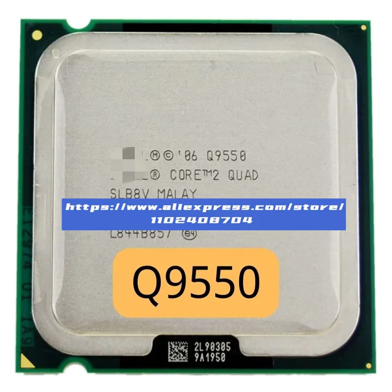 Core 2 Quad Q9550 2.8 GHz Quad-Core Quad-Thread CPU Processor 12M 95W LGA 775