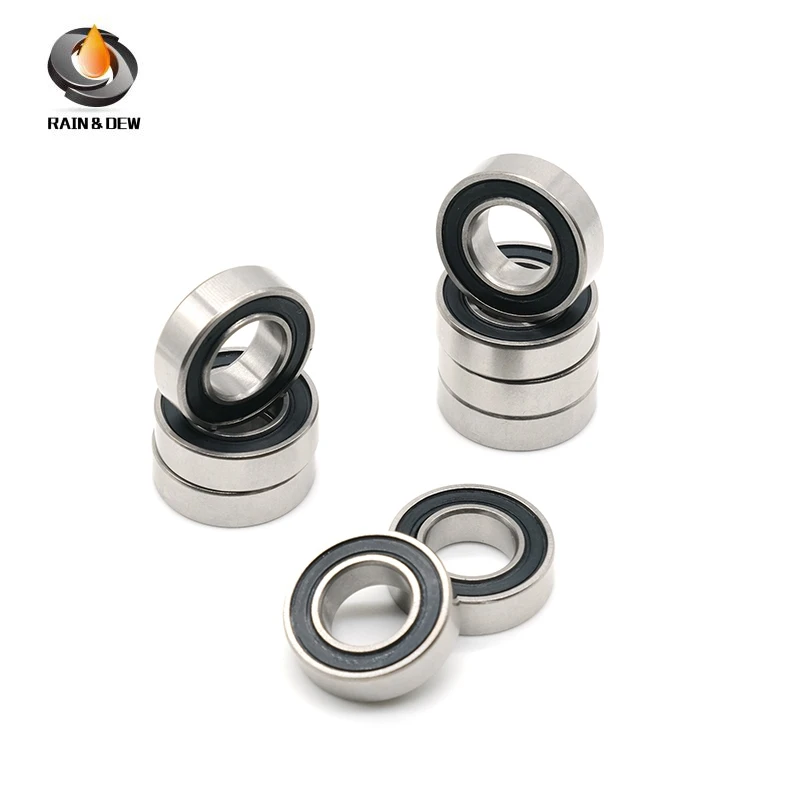 5PCS SR166RSCB 4.763X9.525X3.175 mm  ABEC-7 Stainless Steel Hybrid Ceramic Fishing Reel Bearings