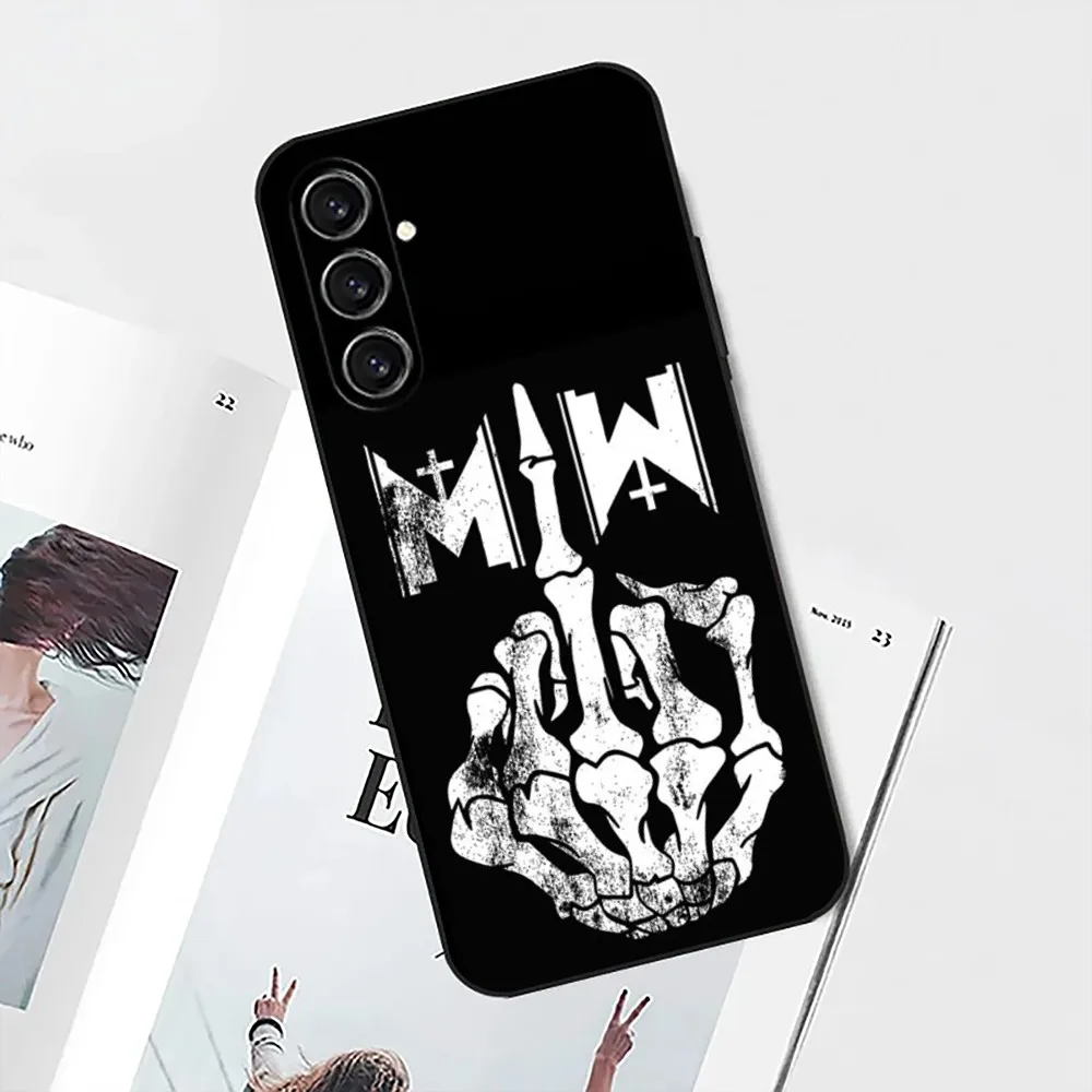 Motionless In Whites  Phone Case For Samsung S24,21,22,23,30,Ultra,S20,Plus,Fe,Lite,Note,10,9,5G Black Soft Cover