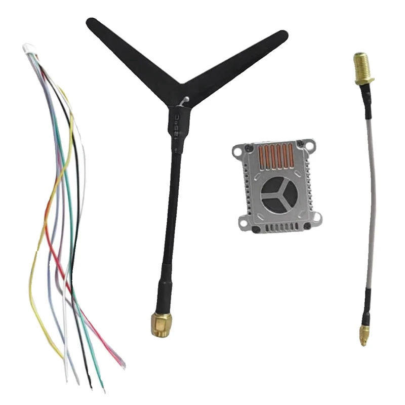 

1.2G 1.3Ghz 2W VTX Video Transmitter 1060Mhz-1380Mhz Support 2-8S Battery Input For FPV Racing Drone Long Range
