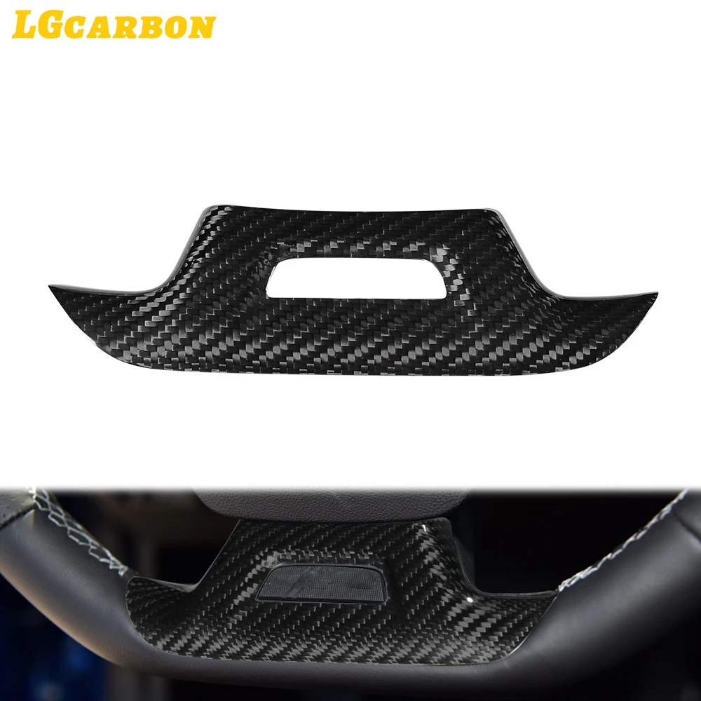 

Автомобильные аксессуары LGcarbon, внутренняя крышка рулевого колеса из углеродного волокна, подходит для Chevrolet Camaro ZL1 2017-2019