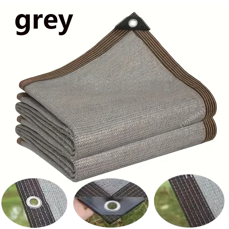 Sunshade Net Anti-ultraviolet Awning Plant Cover Net for Outdoor Garden Courtyard Swimming Pool Balcony Shade Cloth
