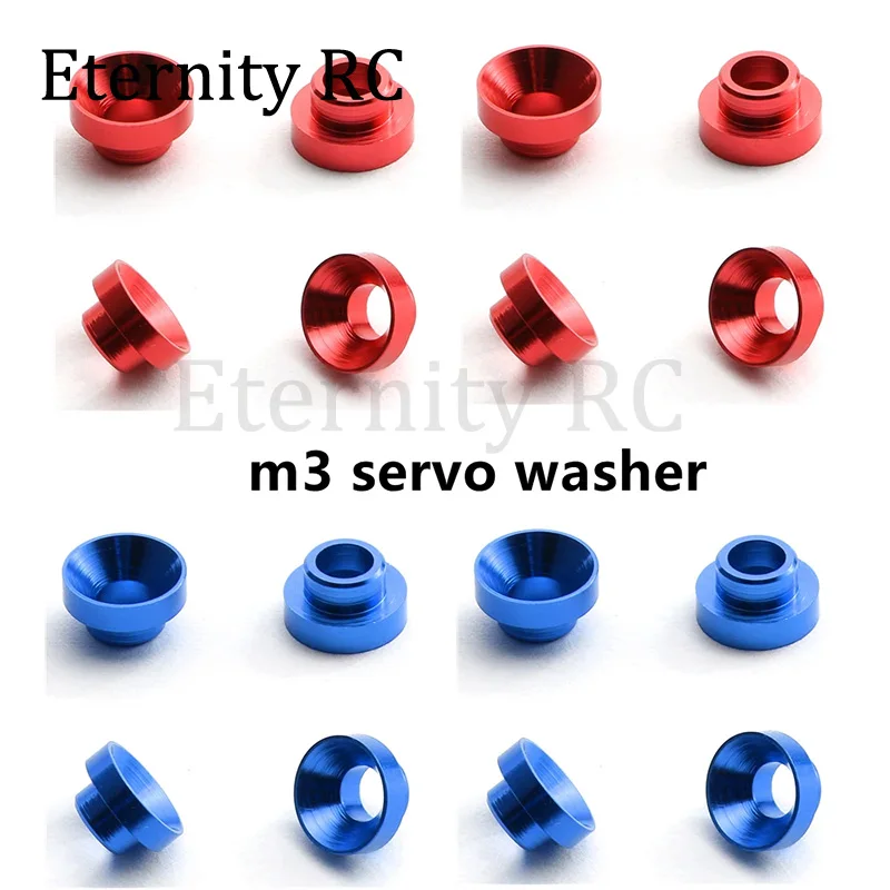 16pcs M3 Servo Washer Spacer Gasket Set For RC Car Boat Steerig Gear FUTABA SANWA VP-PRO HITEC SAVOX