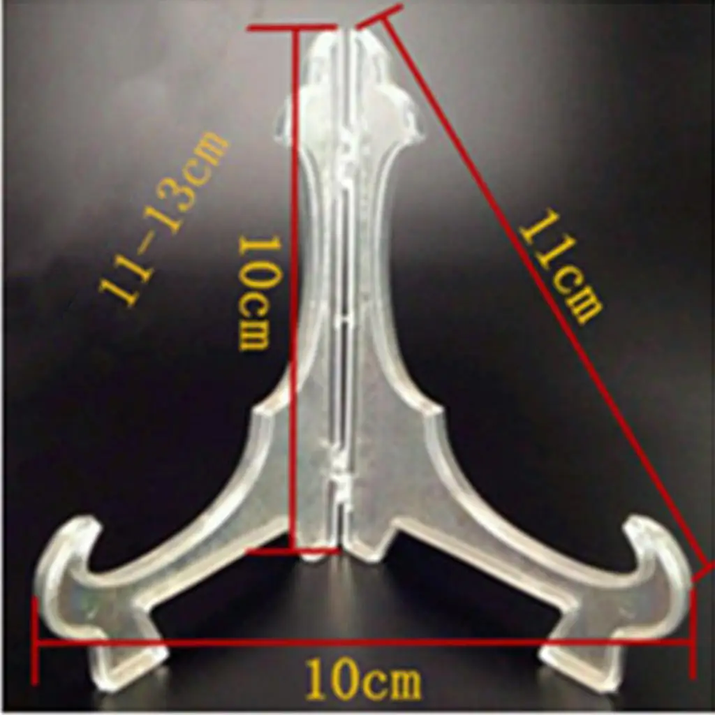 Exhibition Show Shelf Plastic Holder Adjustable Display Rack Table Decoration Stands for Home Use