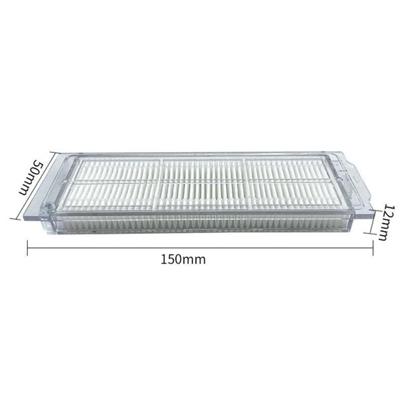 AS63-HPEA Filter For Xiaomi Mijia 2Nd Generation STYTJ02YM Sweeping Mopping Robot Vacuum Cleaner Parts Filter