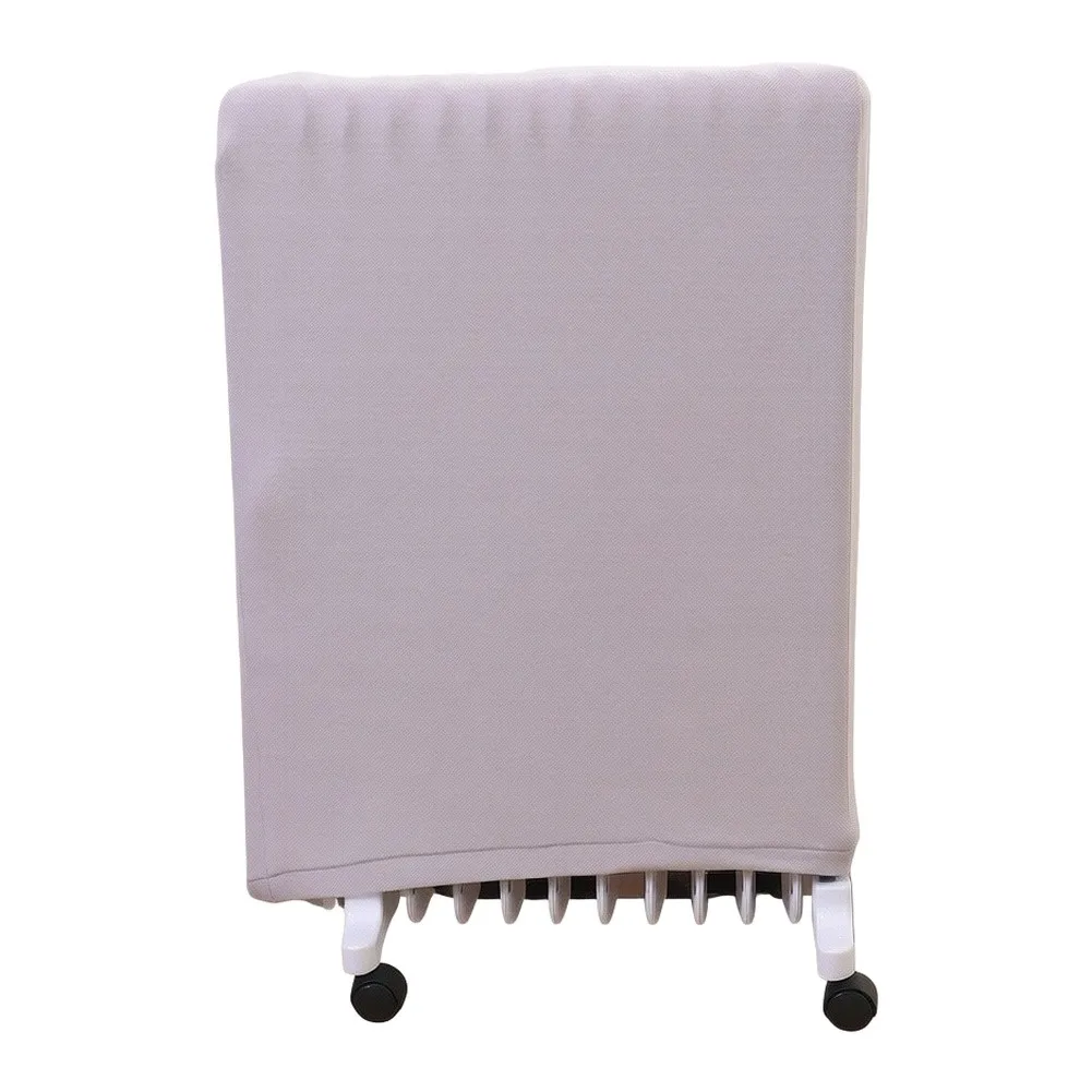 Elastic Dustproof Cover For Oil Filled Heater Radiator Protection Grey Black Stretchable Fabric Home Office Accessories