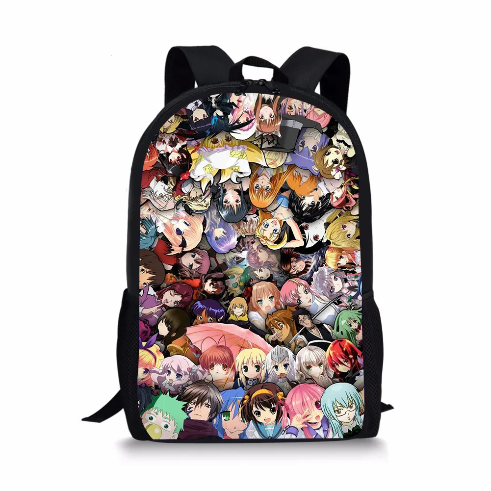 

Back-to-school Season Large-capacity Schoolbag, Travel Backpack, Japanese Manga Brawl Naruto Student Trendy Backpack Mochila