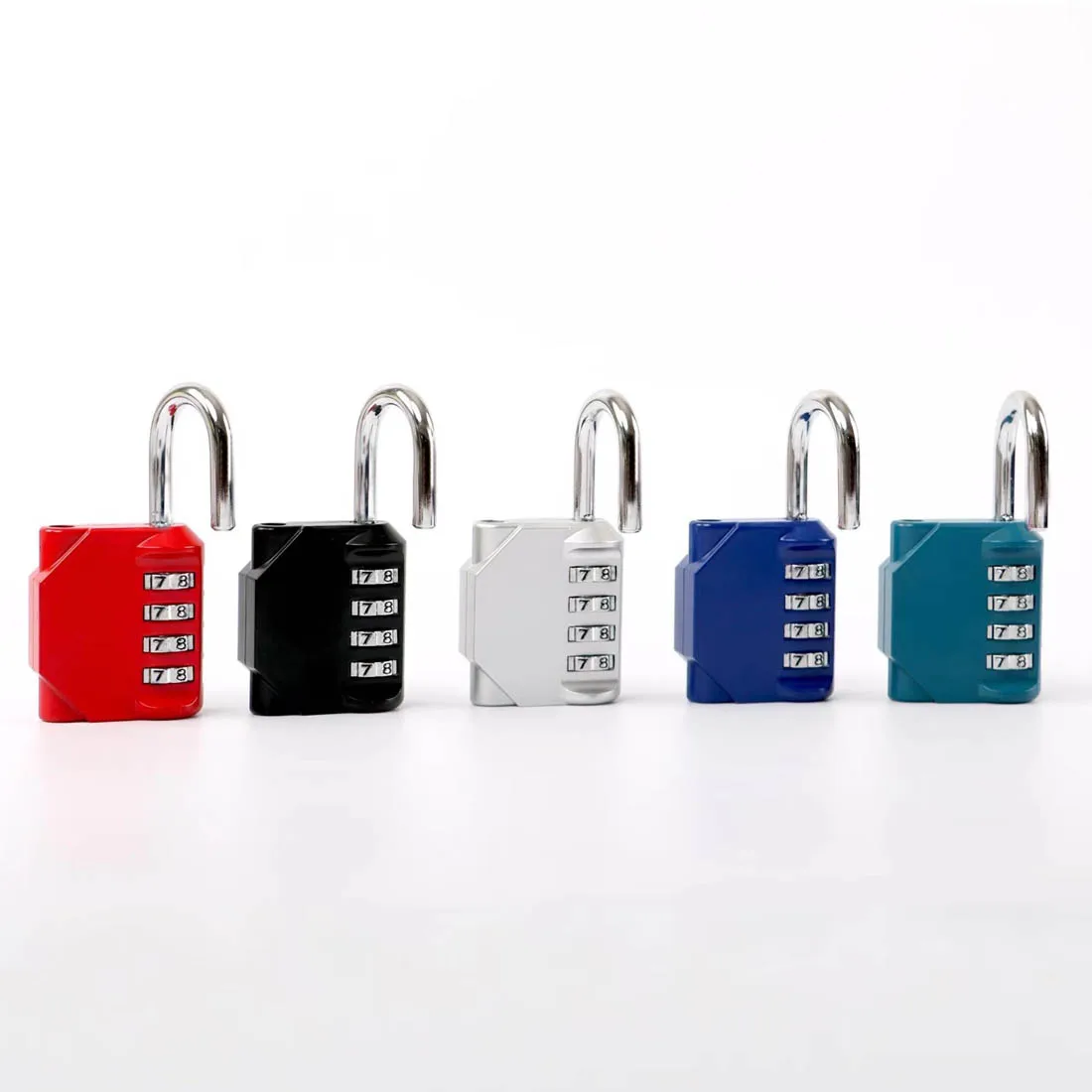 1pc 4 Digit Combination Padlock Waterproof Outdoor Lock For Door Suitcase Bag Package Cabinet Locker Window