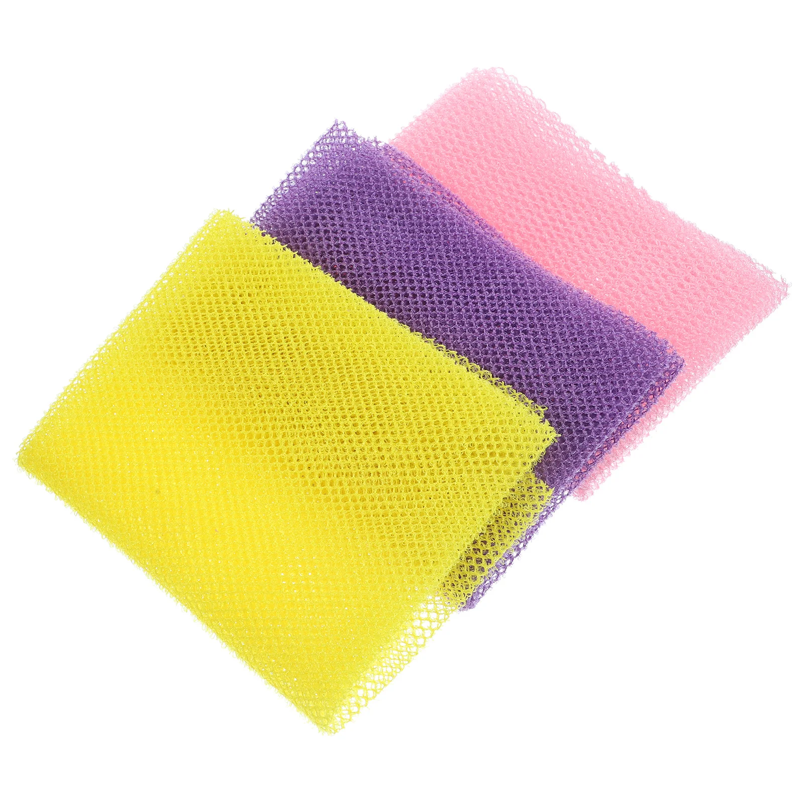 

3Pcs African Exfoliating Net Gentle Cleansing Back Scrubber Abundant Froth Bath Experience African Exfoliating Net