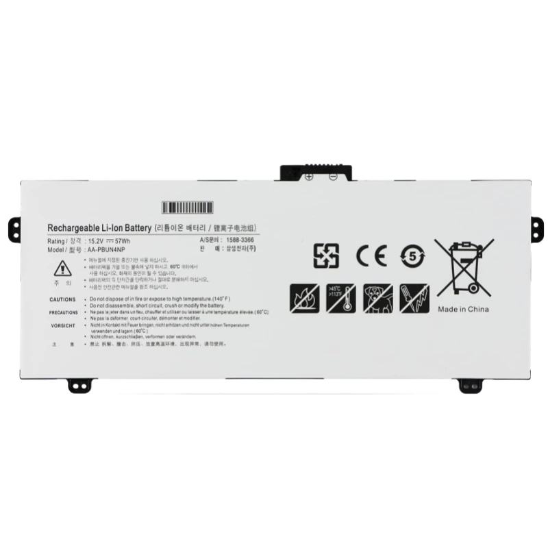 New AA-PBUN4NP Laptop Battery For Samsung NP940Z5J NP940Z5L NP940Z5L-X01US NP940Z5L-X03US NP940Z5L-S03US 15.2V 57Wh 3750mAh