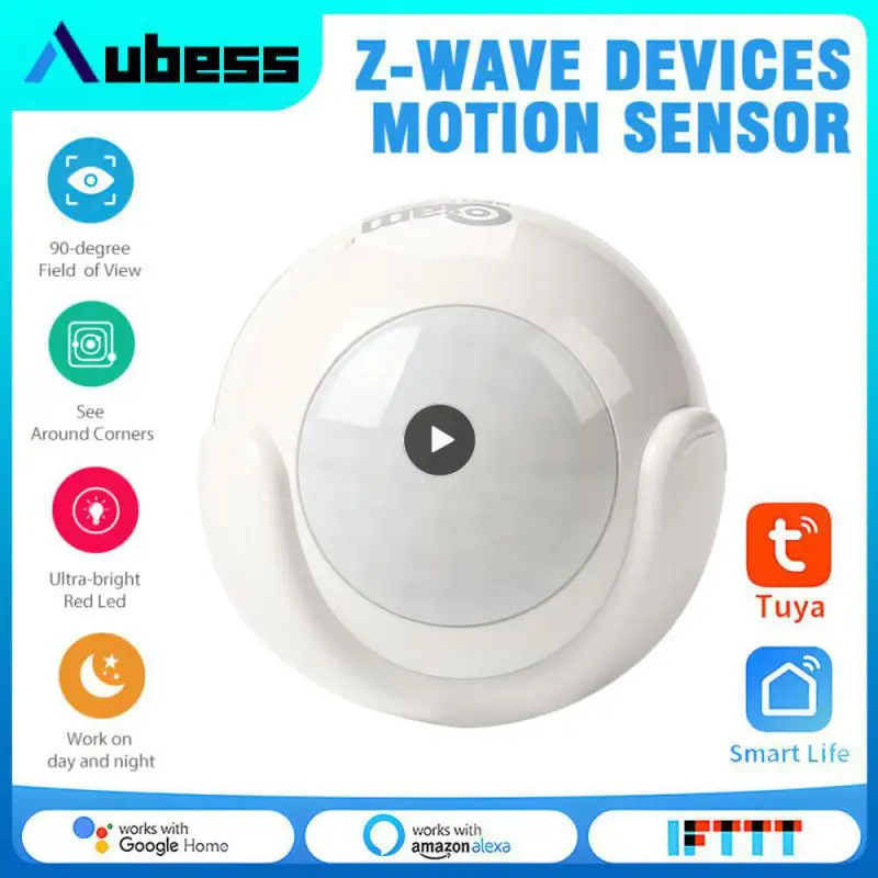 

Advanced Connections Temperature Sensor Sensitivity Detector Motion Detection Wireless Notifications Alarm Siren For Z-wave