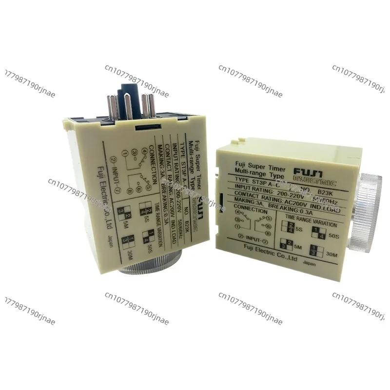 Applicable to Fuji St3p Time Relay ST3PA-A B C D E F G Full Series Ac220v ST3PC-B C