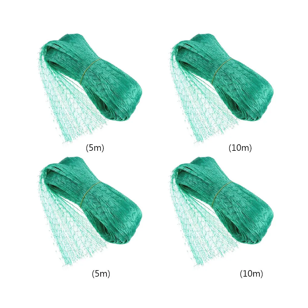 5/10M Green Anti Bird Netting Garden Plant Protection Net Climbing Support Fruit Vegetables Protective Net Pest Control Supplies