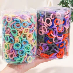 20/50Pcs Mini Colorful Elastic Hair Bands for Girls Hair Accessories Nylon Headband Kids Ponytail Holder Scrunchie Ornament Gift