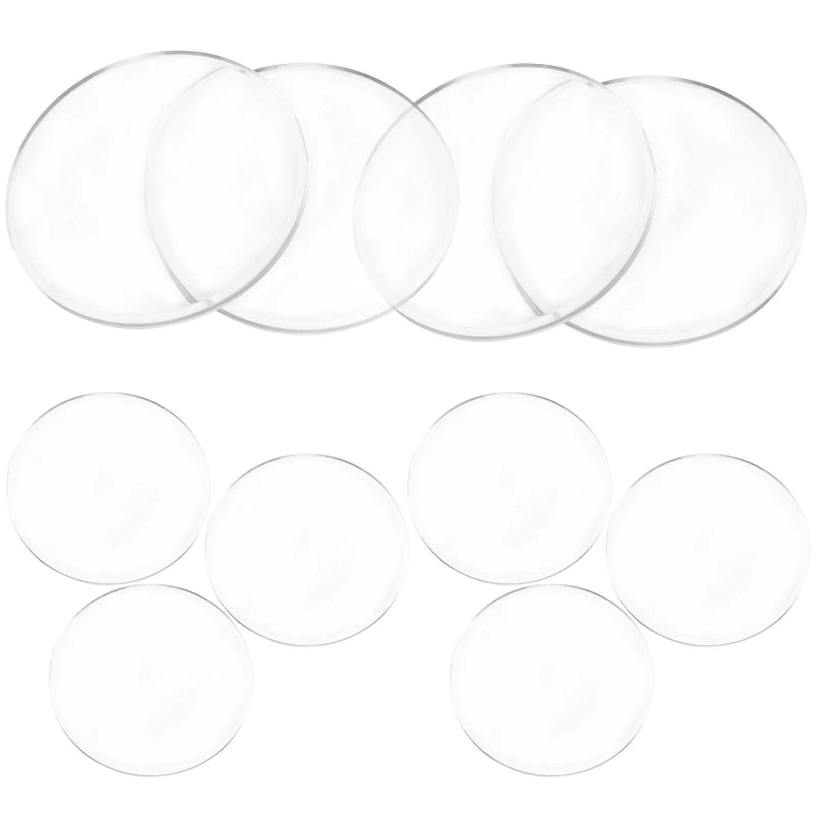 

10 Pcs Glasses Lens 3d Accessories Acrylic Video Replacement Vr for Eyeglasses Lenses Light Blocking