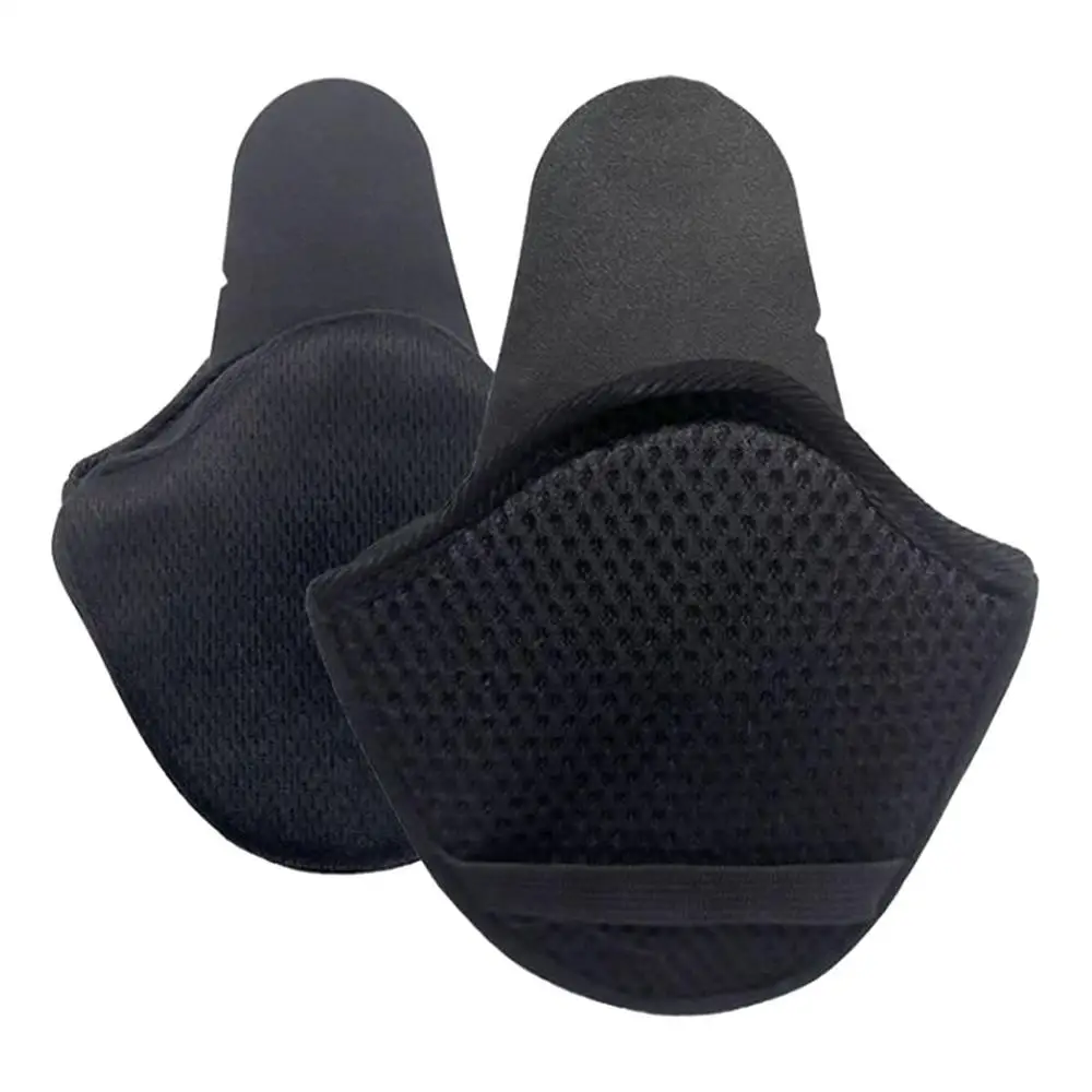 1 paire de protège-oreilles pour casque de moto, blocs de vent détachables, protège-oreilles pour casque, durables, chauds pour l'hiver, coupe-vent et réduction du bruit