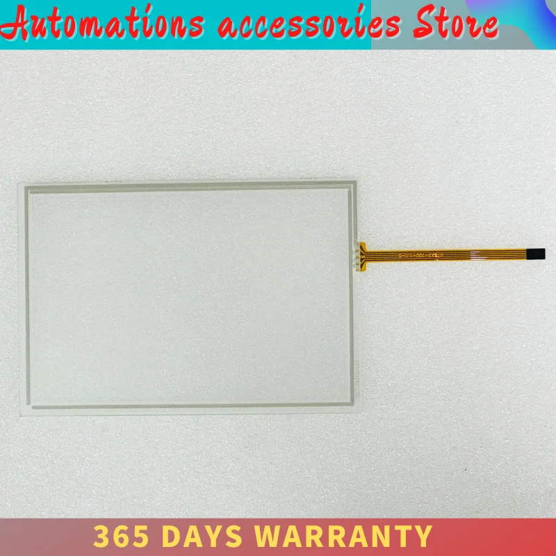 AMT10757 Touch Screen Panel Glass Digitizer for AMT10757 91-10757-00A 1071.0165A Touchscreen with Front Overlay Protective Film