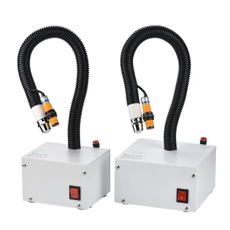 Photoelectric induction ion wind snake automatic blowing dust removal snake-shaped industrial de-static eliminator air gun