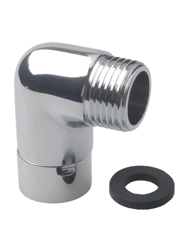 Enhance Your Showering Experience with For Wall Mounted Handheld Shower Head Elbow Adapter Customizable Angles