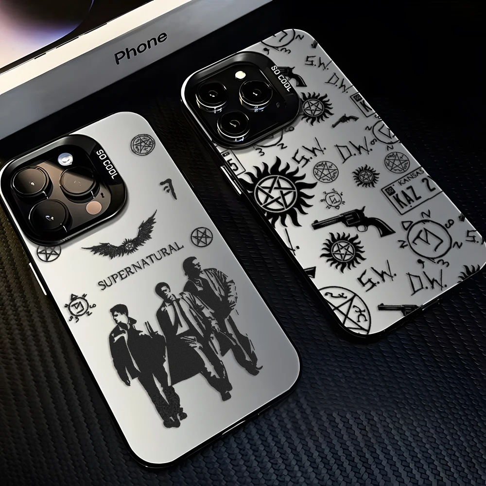 Funda para teléfono de la serie de televisión S-Supernatural para Samsung Galaxy S26 S25 S24 S23 S22 S21 S20 Note20 FE Ultra Edge Plus 5G Anti Fall Matte