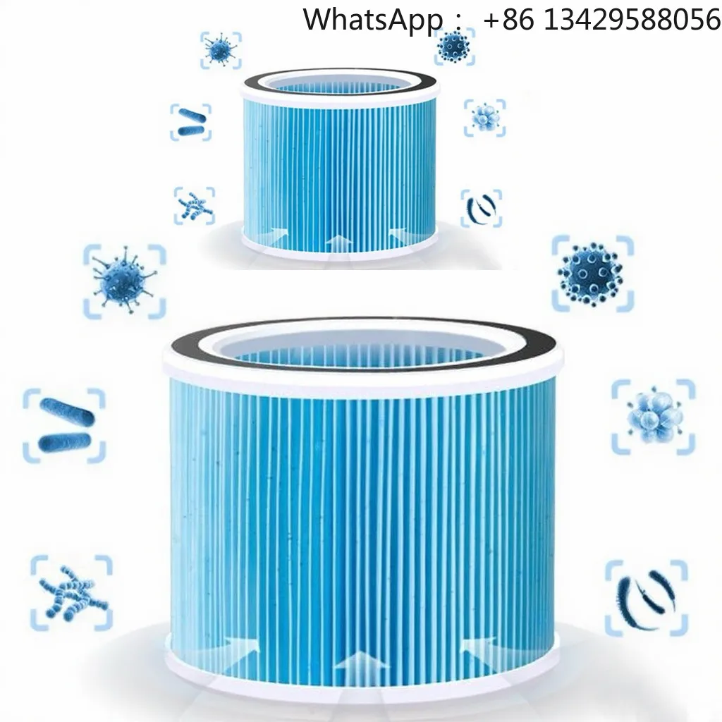 2028J Original NDC-025 Nail Dust Collector Filter Sterilization Strong Adsorption Pedicure Vacuum Dust Cleaner Filter Reusable