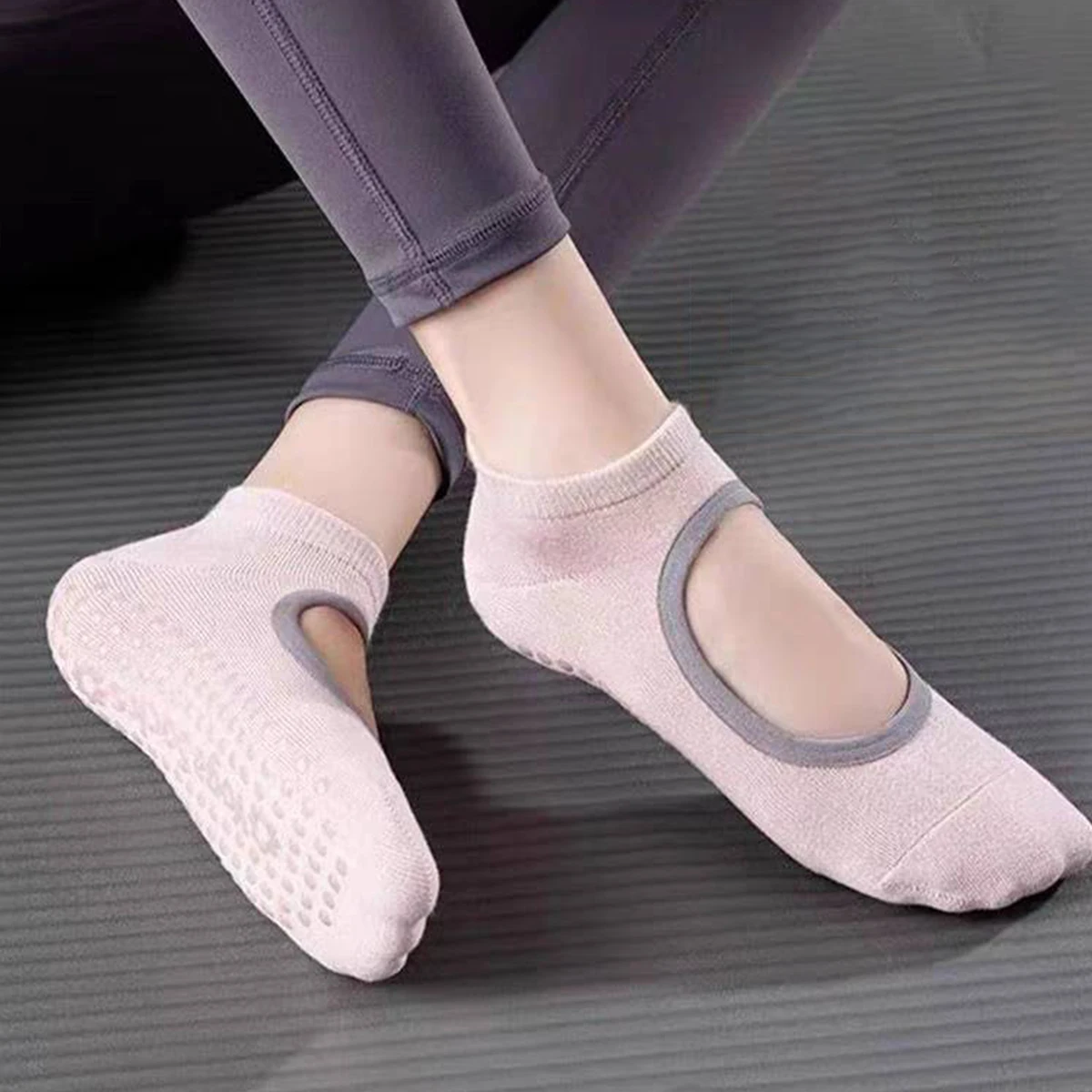여성용 논슬립 요가 양말 – 오픈탑 그립 양말, 통기성 - Grip Sock Yoga 리뷰 및 가격