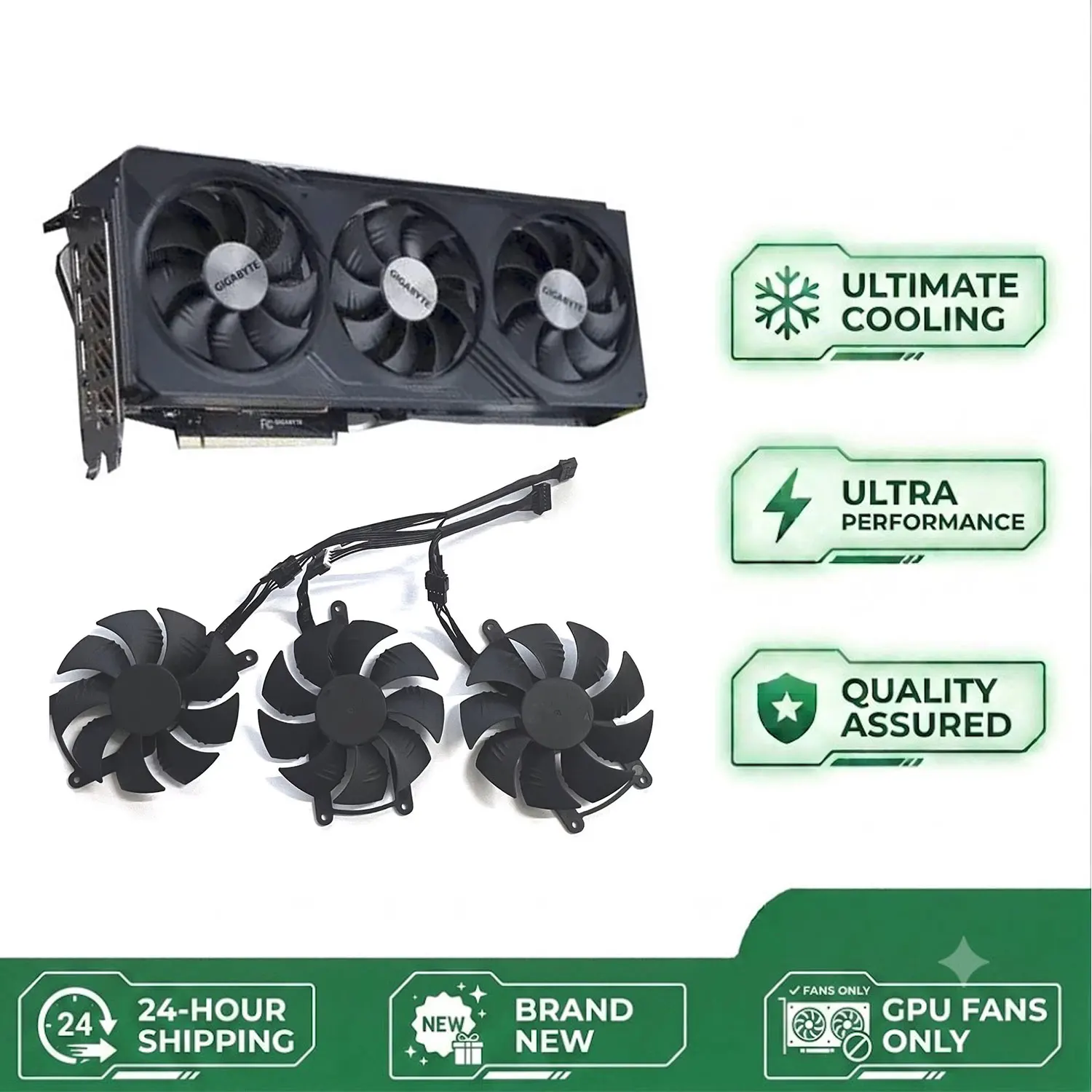 GA92S2U 6pin RTX4070 GPU Graphics Cooler for GIGABYTE GeForce RTX 4070 Magic Eagle OC 12G Graphics Cooling