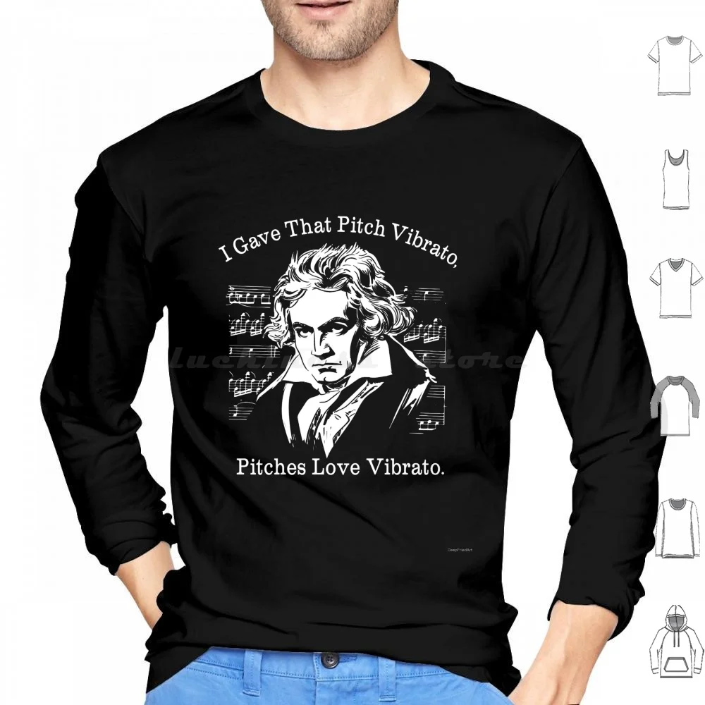 Classical Music Hoodie cotton Long Sleeve Classical Music Classical Composer Funny Music Music Humor Orchestra Humor