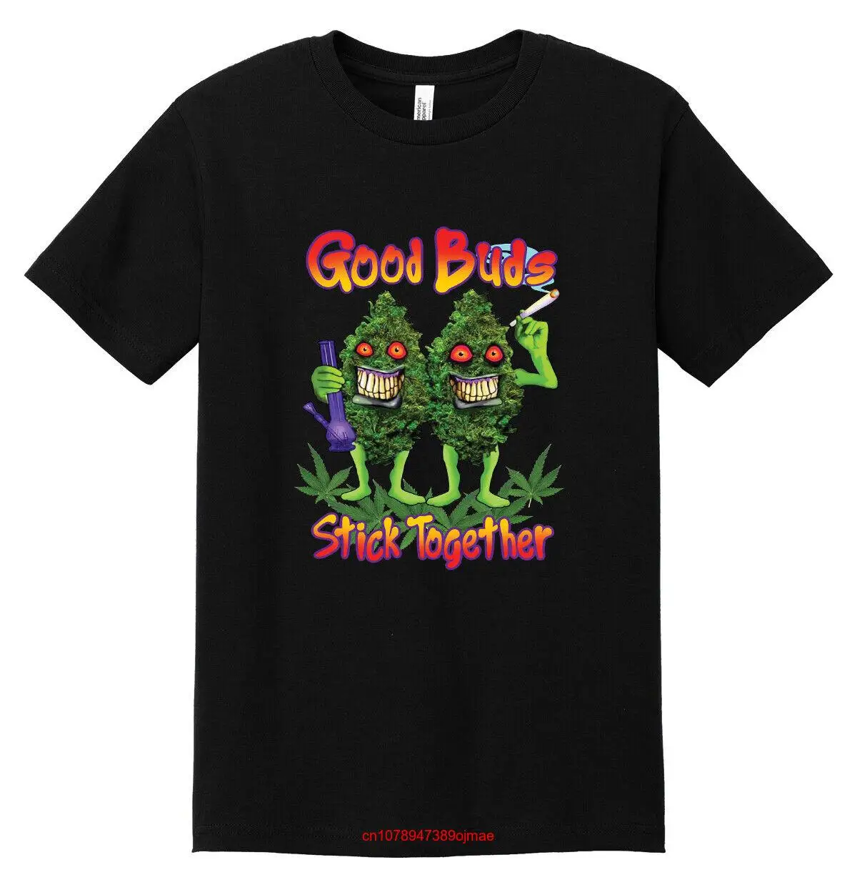 Забавная футболка с длинным или коротким рукавом Good Buds Stick Together S 3XL