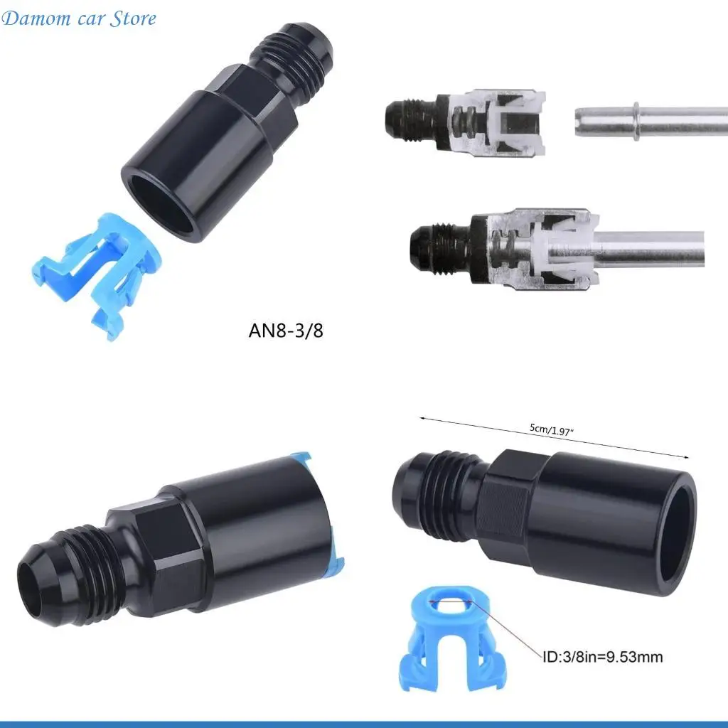 

A2UC Motorcycle Fittings Adaptor Oil Cooling Connector Line End Straight Adapter
