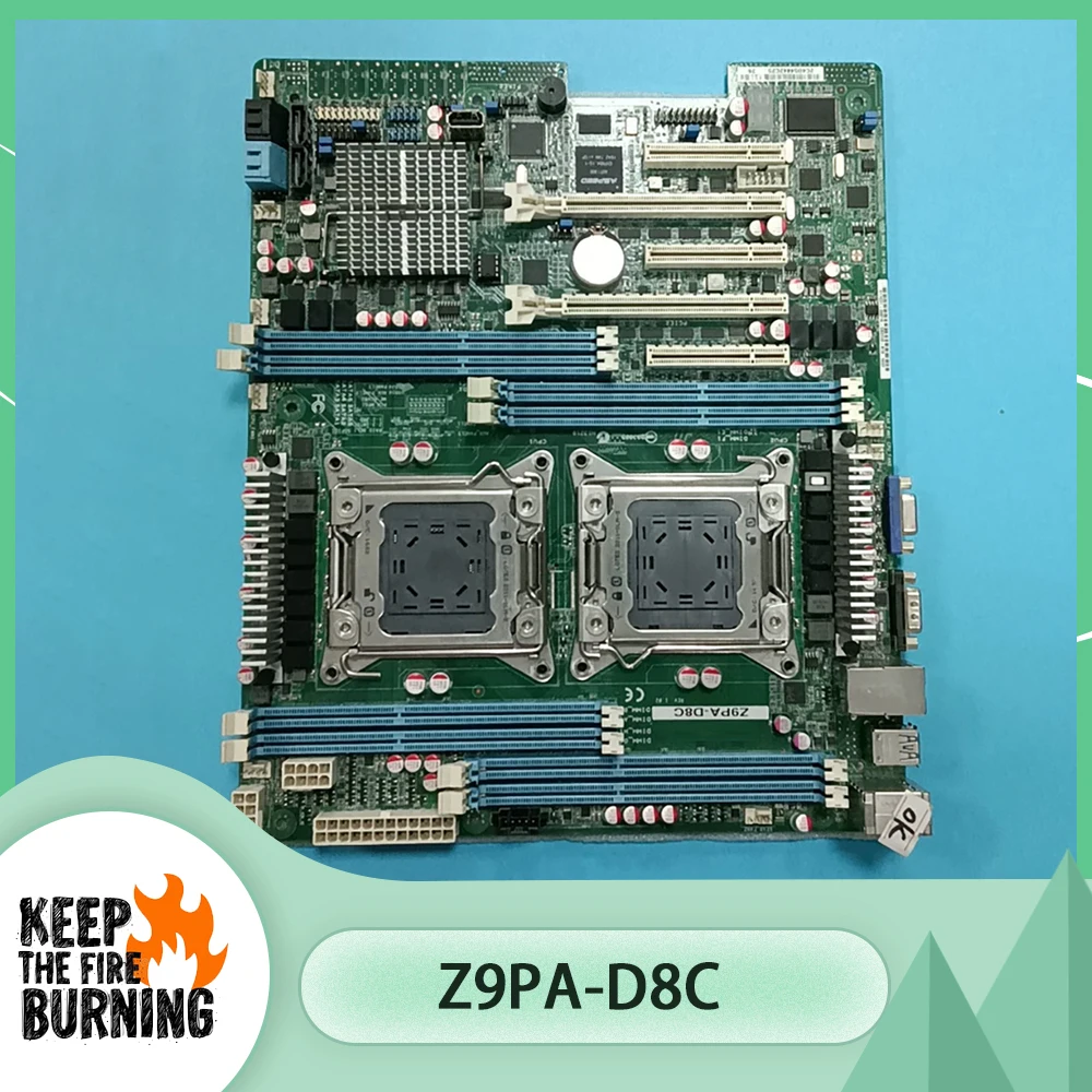 La placa base de servidor dual X79 LGA2011 admite CPU de la serie completa 2600V1/V2 Z9PA-D8C