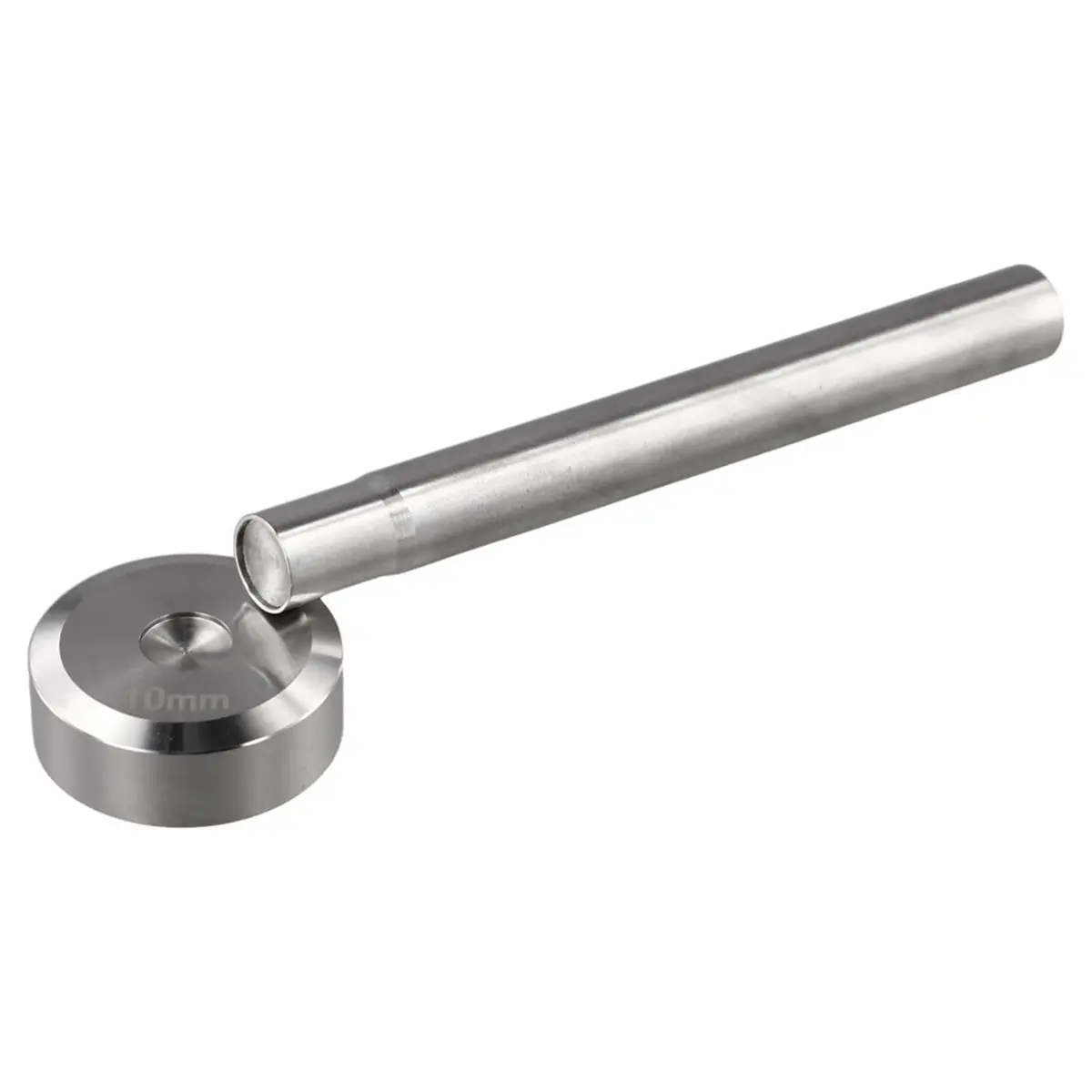 Cap Rivet Setting Tool Kit with Punch Setter and Base for Leather Craft DIY 6/8/10mm Aperture for Installing Rivets 10mm