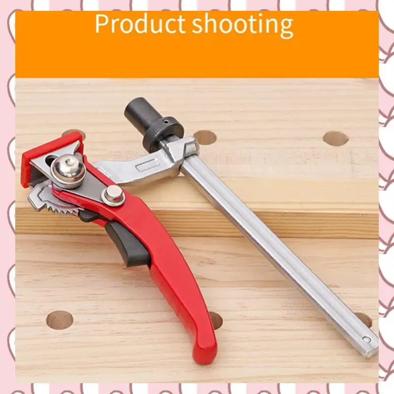 HHTL Woodworking Table Clamp, Desktop Quick Clamp, Quick Positioning Clamp, Woodworking Workbench, Base Diameter 19Mm