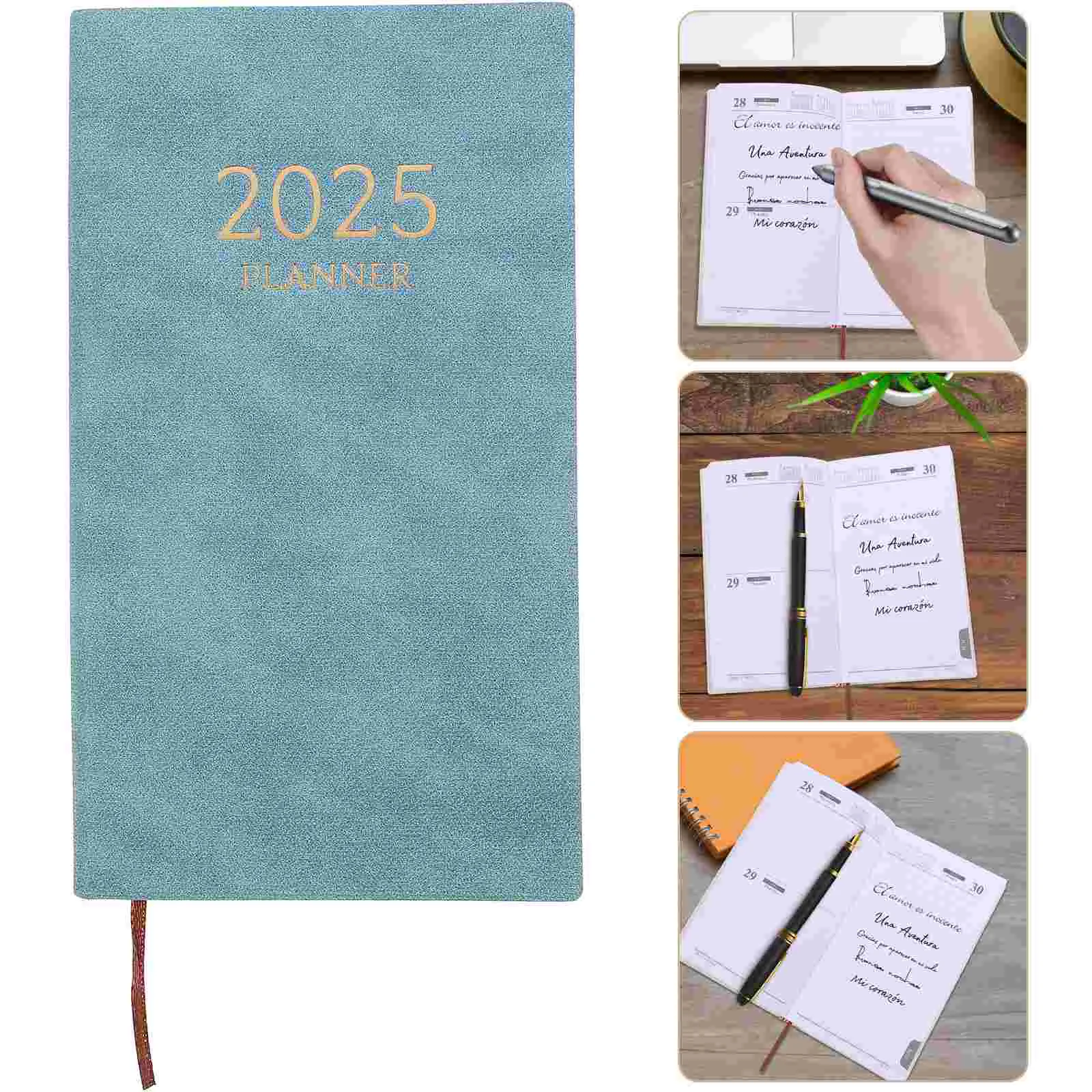 2025 Schema Maandelijkse Planner 2024-2025 Kalender Dagelijks Dagboek Agenda Kladblok Boek