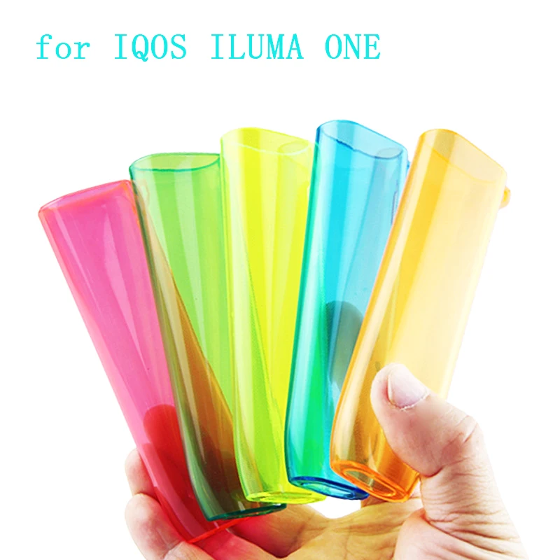 7 Colors Transparent Cover for ICOS ILUMA ONE Protection Silicone Cover for IQOS ILUMA One  Accessories