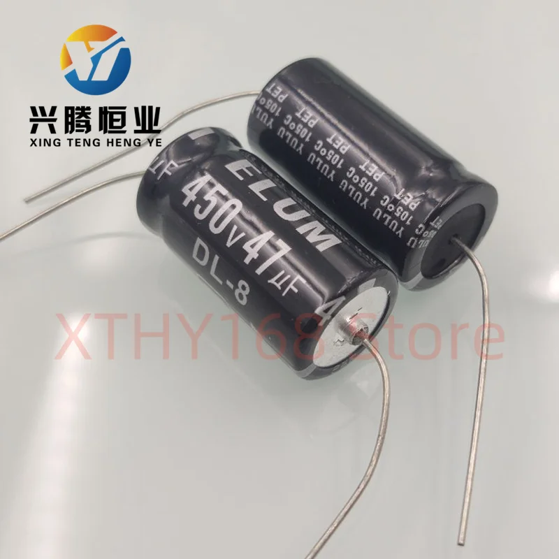 ELCNK 450V 22uf 450V 33uf 450V 40uf 450V 47uf  450V 68uf 450V 80uf 500V 22UF axial polarized electrolytic capacitor 500V 18X30mm