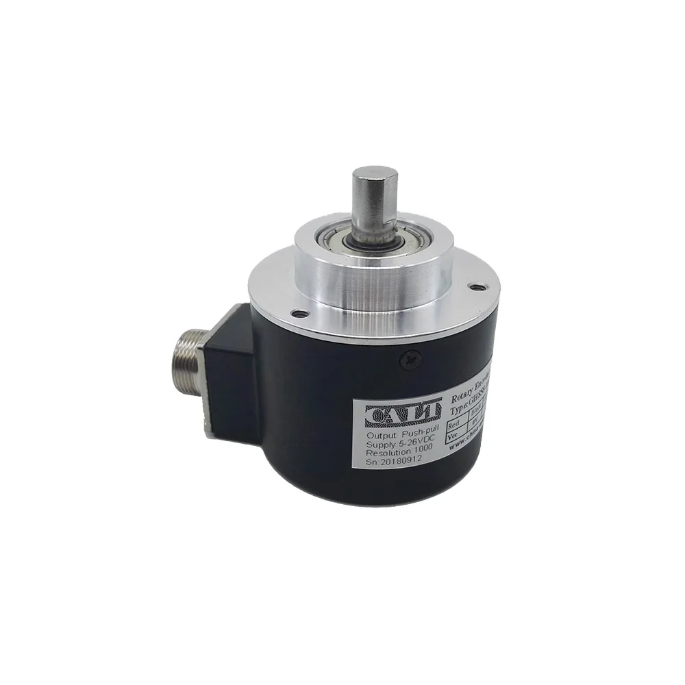 2026 GHS58-10C1000BMP526 10mm Solid Shaft 1000ppr Push-pull Output Optical Incremental Rotary Encoder