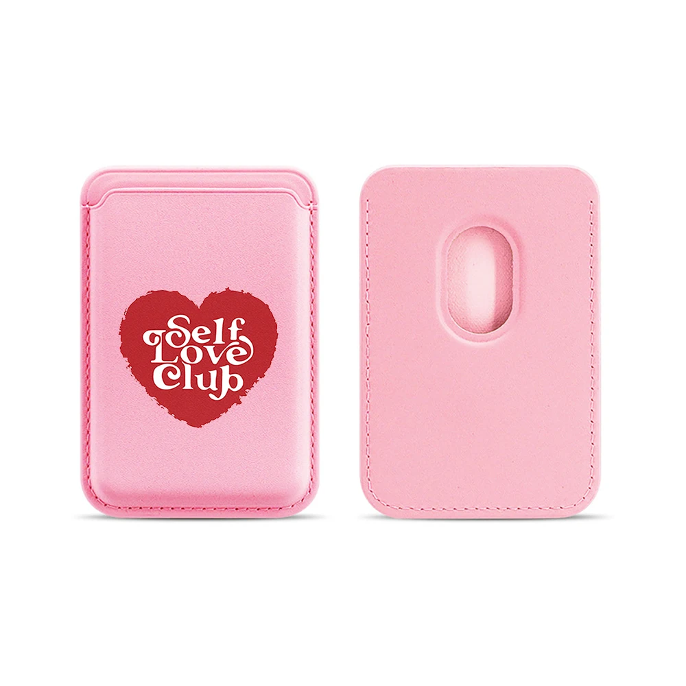 Self Love Club Leder-Kartenetui Handyhülle Kartenhalter für Magnetische Hülle Geeignet für alle iPhone Magsafe Karten-Handy-Rückseiten-Taschen – Detail 14