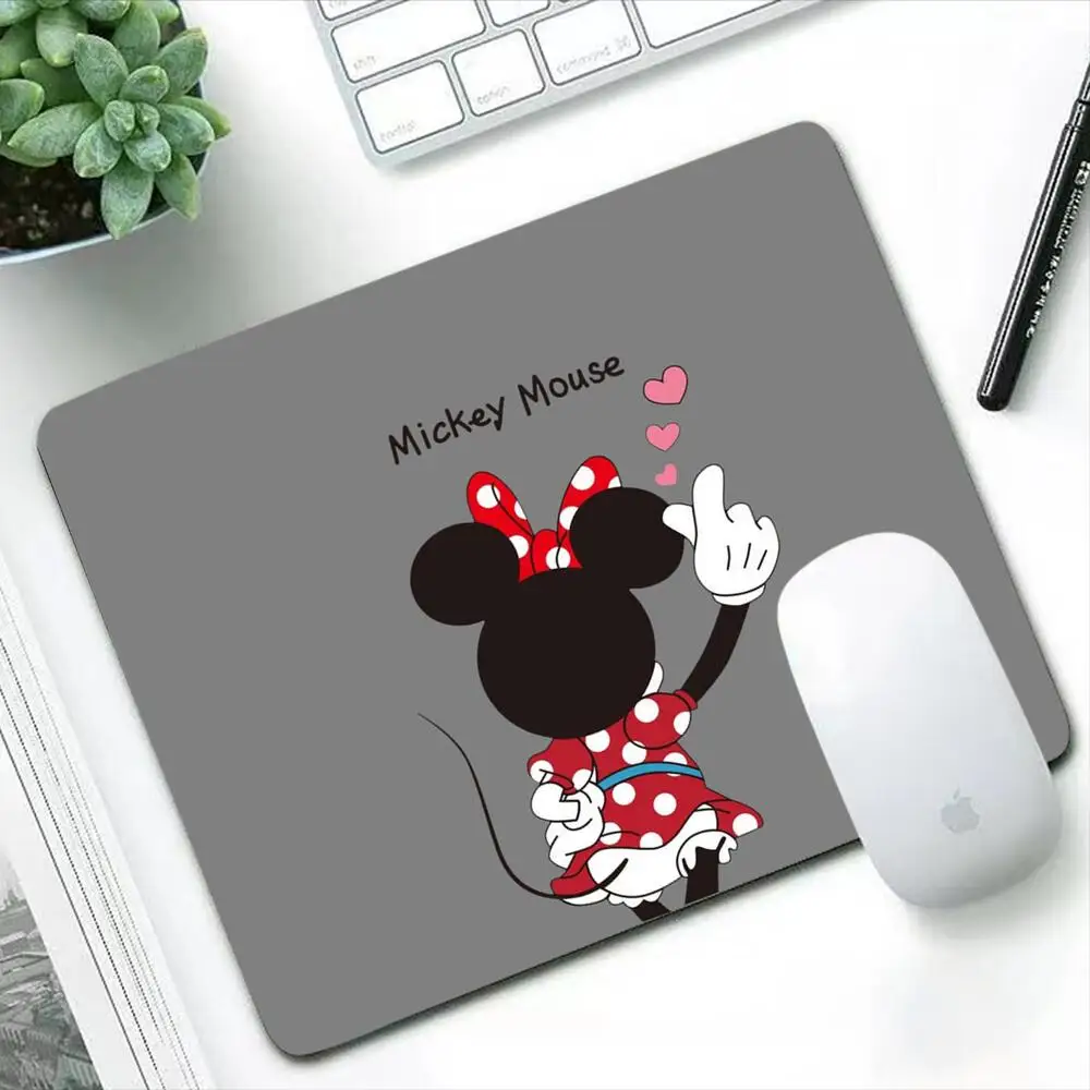 Disney mickey minnie mouse Small Pc Gamer Complete Pad Gaming Accessories Anime Mouse Pad Mousepad Keyboard For Compass Desk Mat