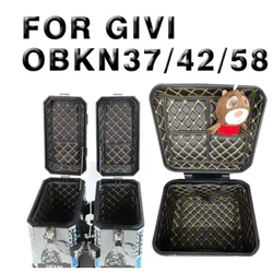 Voor Givi Obkn 42 58 37 Obkn42 Obkn58 Motorfiets Koffer Cargo Liner Protector Bucket Pad Opbergdoos Mat Lederen Accessoires