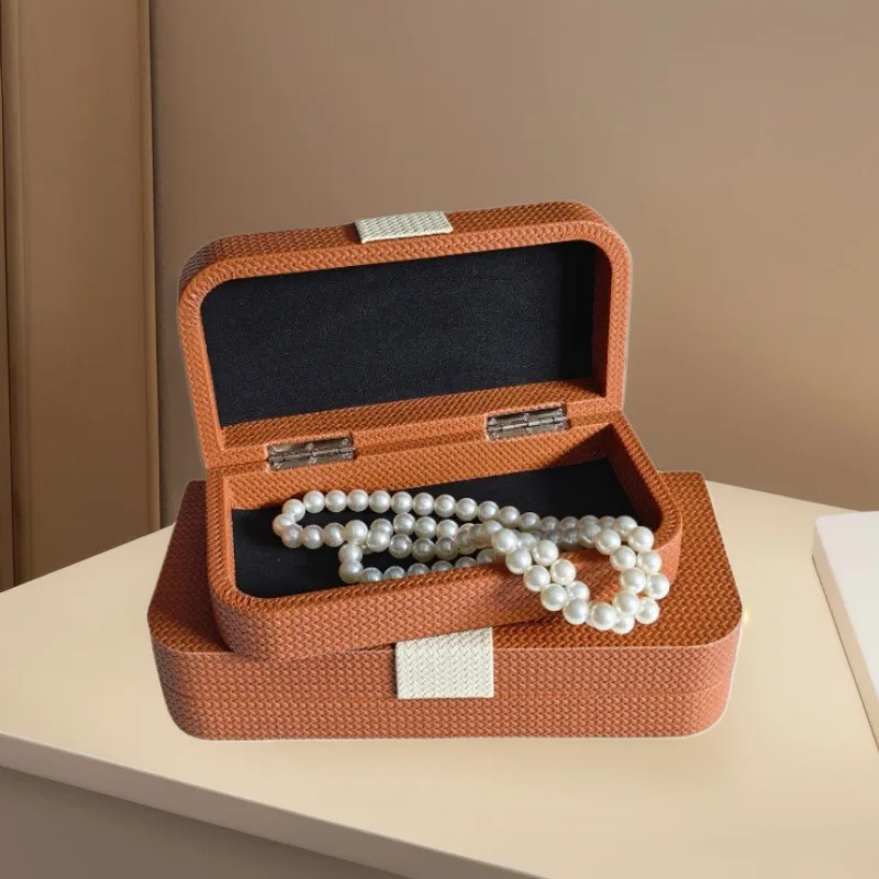 

Modern Luxury Leather Jewelry Box, Storage Box, Home Decoration Ornaments
