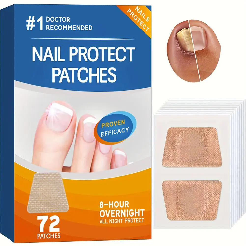 Nail Repair Patch Grey Fungal Nails Thickening Soft Treatment Toenail Sticker Ingrown Paronychia Care Anti Infection Correc G5O4