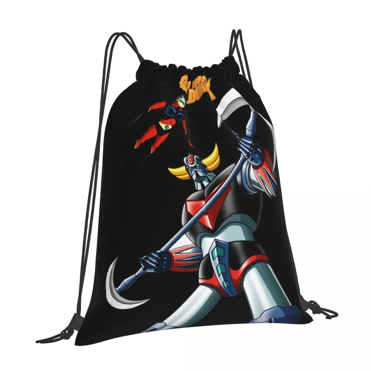 Ransel Goldoraks Grendizer Antik Goldoraks Grafis Lucu Tali Tas Gym Tas Ransel