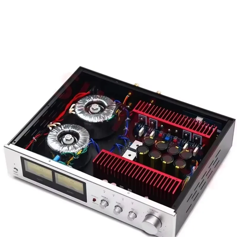 

SUNBUCK A20 IRF9240 IRF240 FET Усилитель 400 Вт 2,0 Dual Meter Merge Hi-Fi Домашний усилитель мощности Аудио