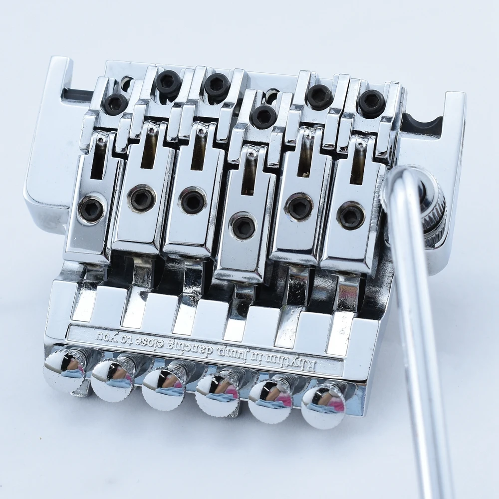 1 Set Chrome Electric Guitar Tremolo System Bridge  for  Guitar Parts