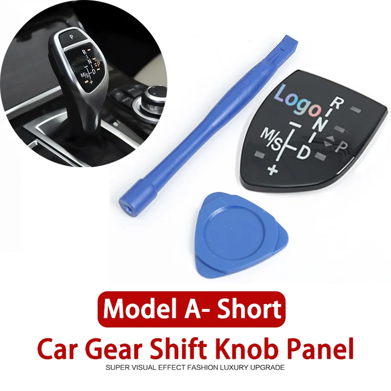 Car Gear Shift Knob Panel For BMW 1 2 3 4 5 7 Series F10 F11 F01 F02 X1 X3 X4 X5 X6 M3 M5 F30 F32 F48 F16 Interior Modification