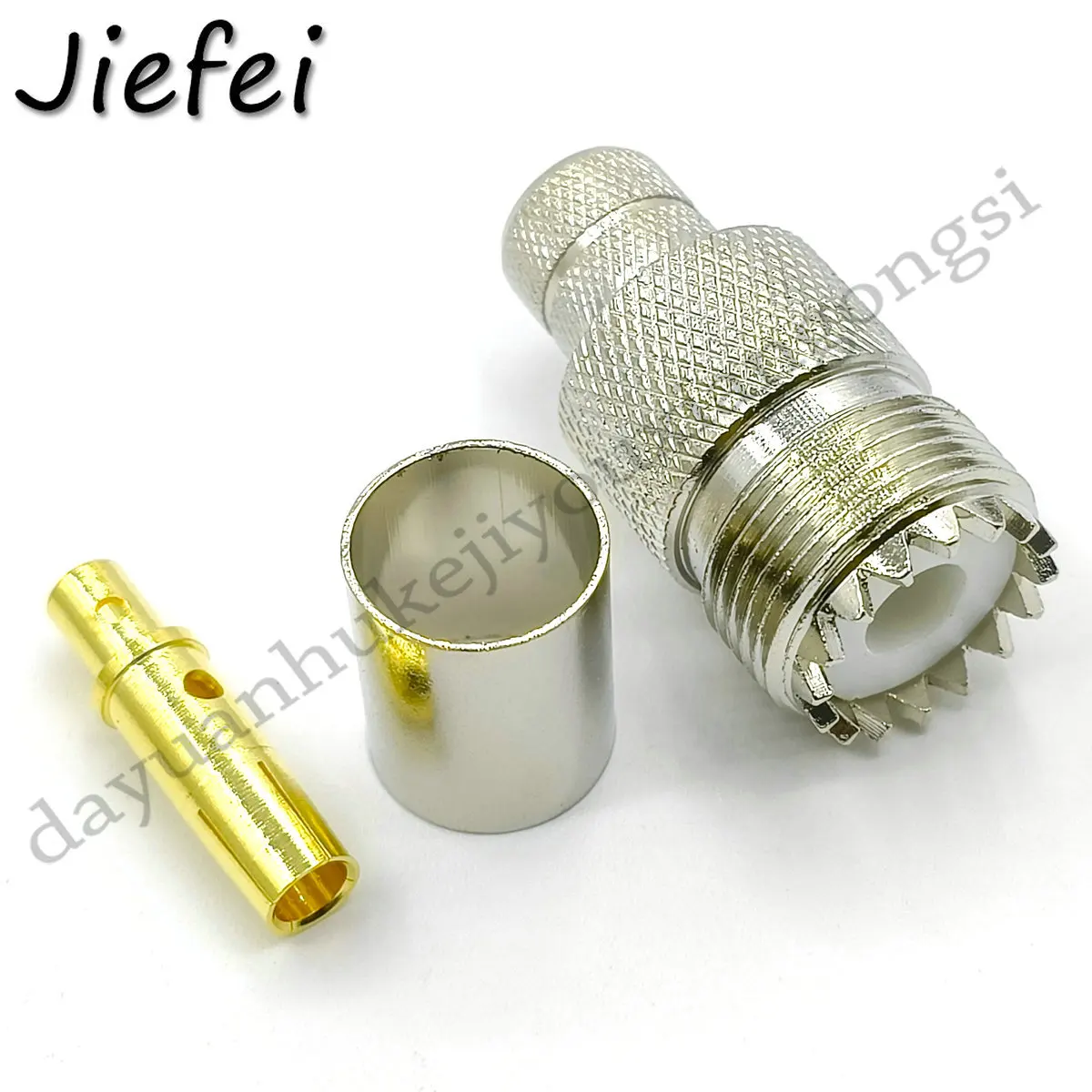 Imagem -04 - Friso de Janela de Latão para Janela Fêmea Uhf So239 Rg58 Rg142 Lmr195 Rg400 3d-fb Lmr400 Rg8 Rg213 Rg214 Rg165 7d-fb 50 Pcs Alta Qualidade