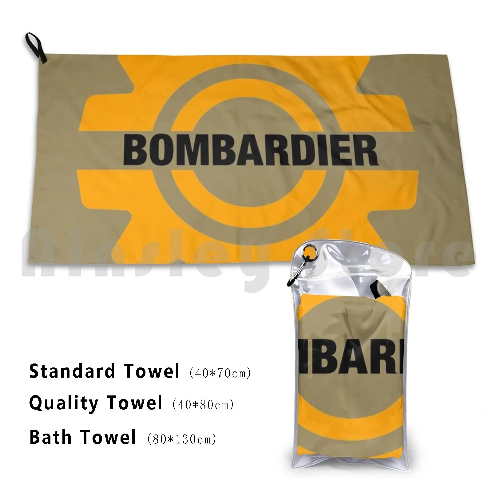 Bombardier Beach Towel Quick Dry Quality Towel Bombardier Ski Doo Arctic Cat Sno Jet Ski Doo Snow Winter Vintage Sled