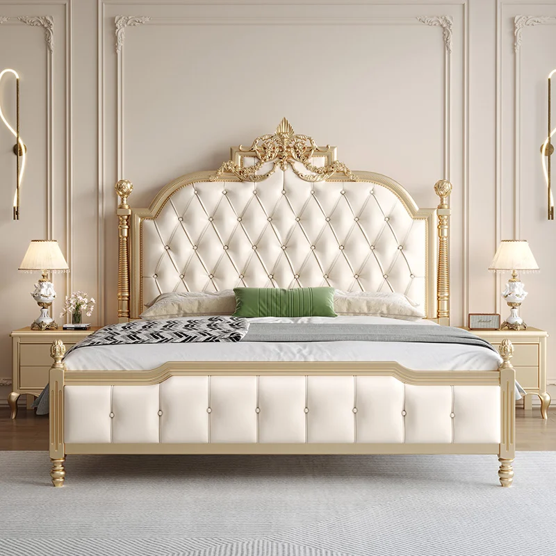 xx-European Storage Bed Frame Double Modern Beauty Princess Beds Minimalist Aesthetics Designer Camas De Dormitorio Furniture&